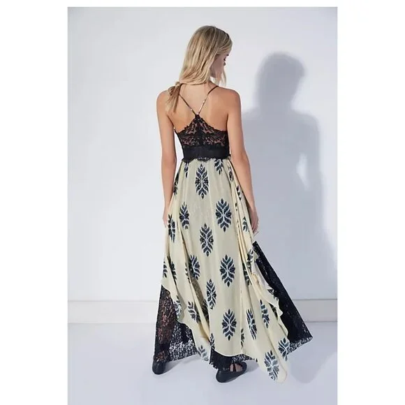 Free People Rare Jill G's Limited Edition Maxi Dress size 6 - Picture 2 of 15